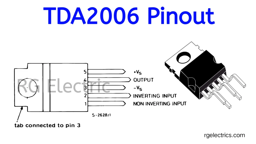 tda2006 pinout