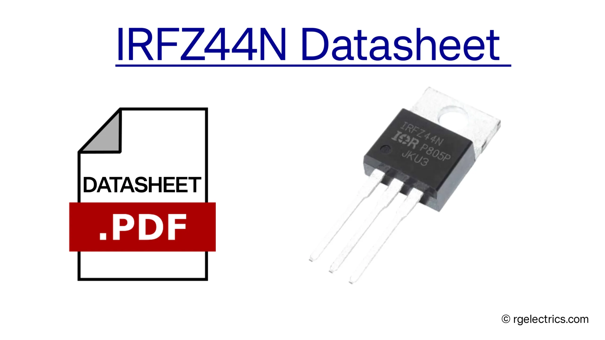 irfz44n datasheet