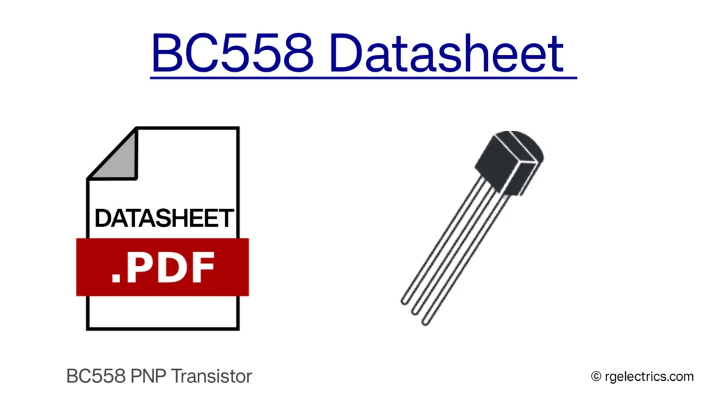 bc558 datasheet