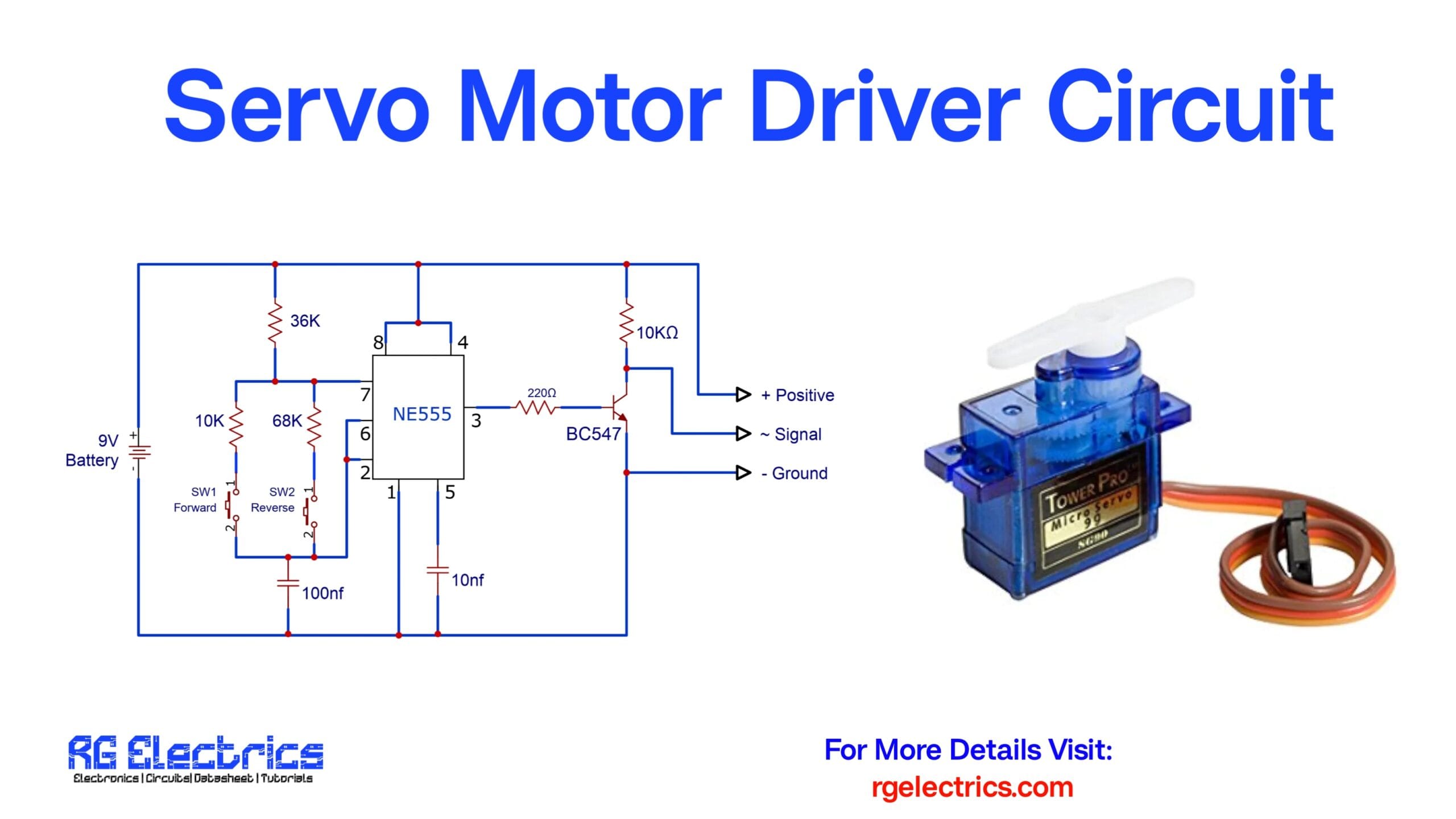 servo motor driver circuit