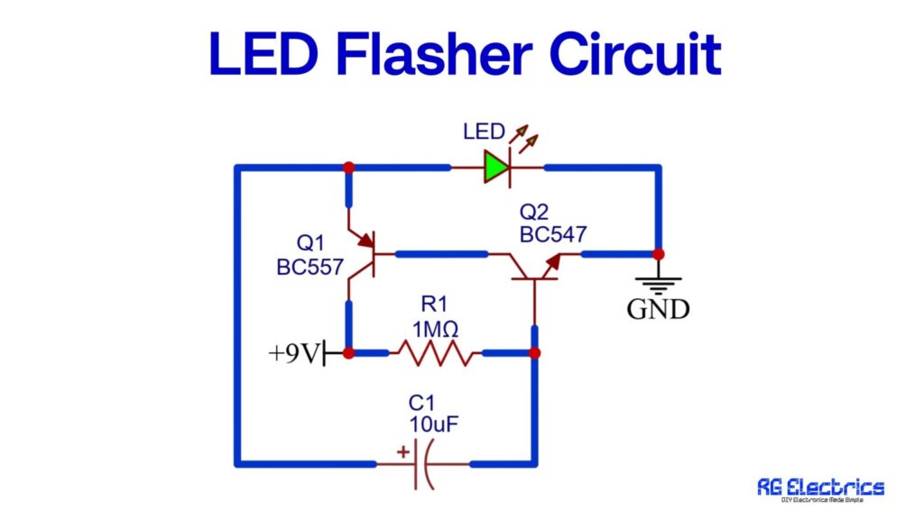 simple-led-flasher-circuit