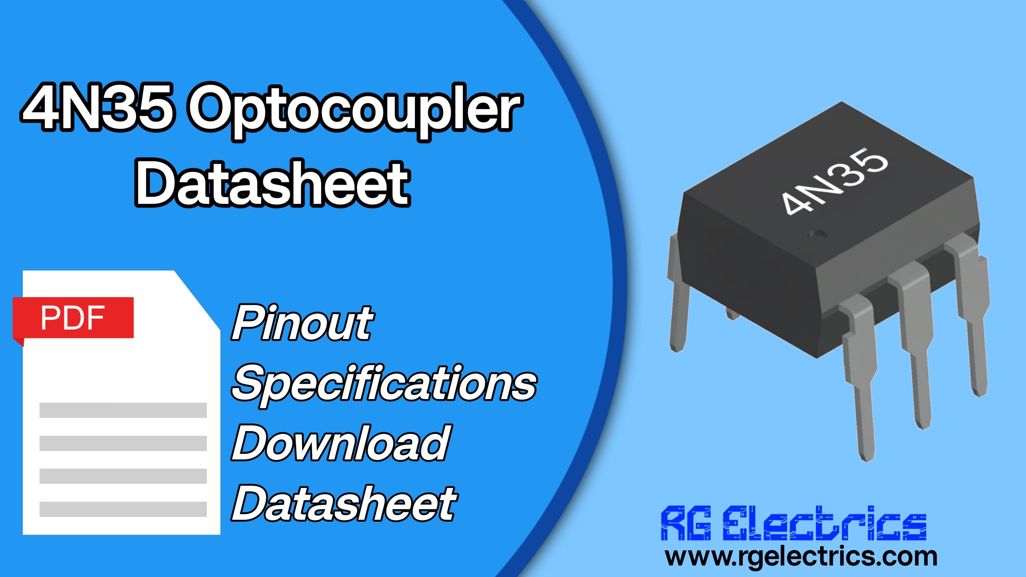 4N35 Optocoupler: Pinout, Features, Equivalent, and Applications Explained